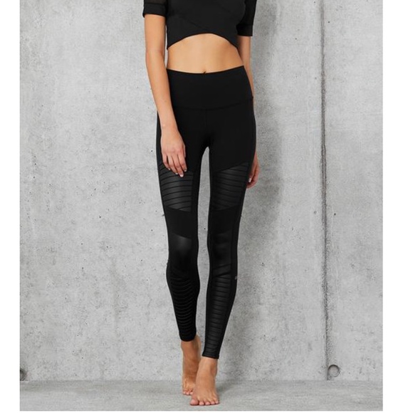 alo yoga high waist moto legging